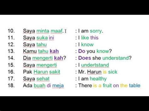 learn indonesian language in hindi